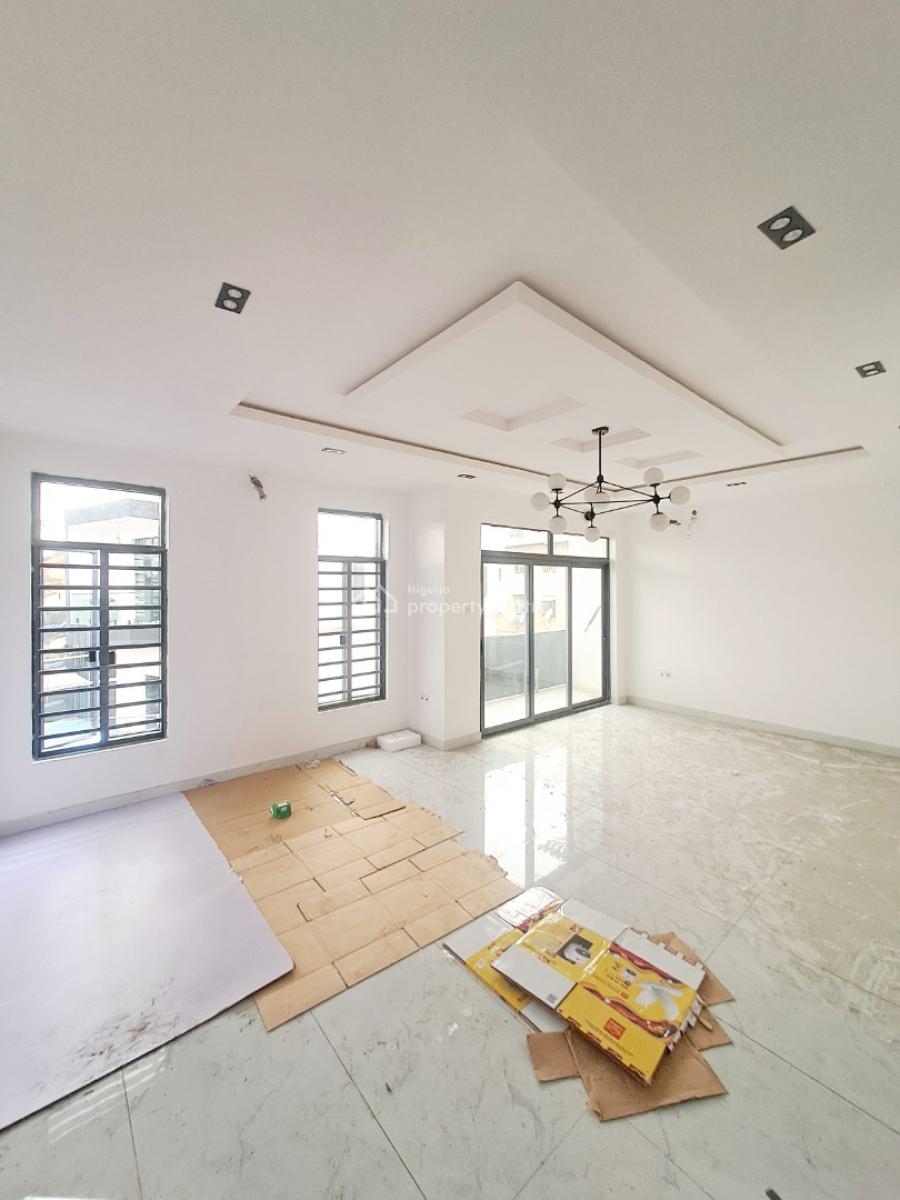 Newly Built 4 Units of 4 Bedroom Terrace with Bq in a Gated Estate, Thomas Estate, Ajah, Lagos, Terraced Duplex for Rent