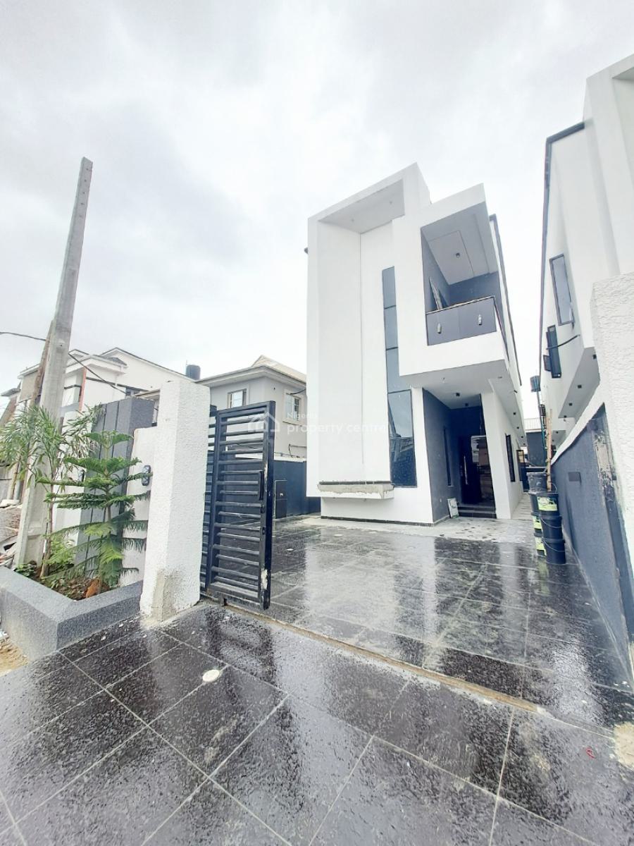 Newly Built 5 Bedroom Detached Duplex with Bq & Pool, Thomas Estate, Ajah, Lagos, Detached Duplex for Sale