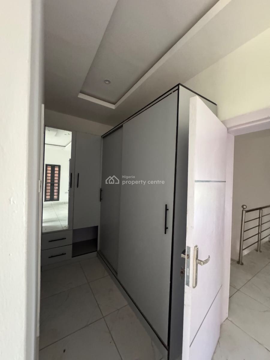 Newly Build Lovely 4 Bedroom Duplex with Bq Semi Detached This Lovely, Shop Right Sangotedo Ajar, Lekki, Lagos, Terraced Duplex for Sale