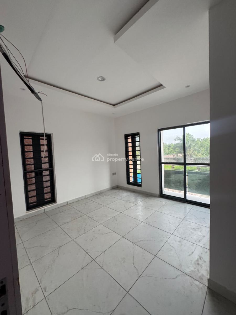 Newly Build Lovely 4 Bedroom Duplex with Bq Semi Detached This Lovely, Shop Right Sangotedo Ajar, Lekki, Lagos, Terraced Duplex for Sale