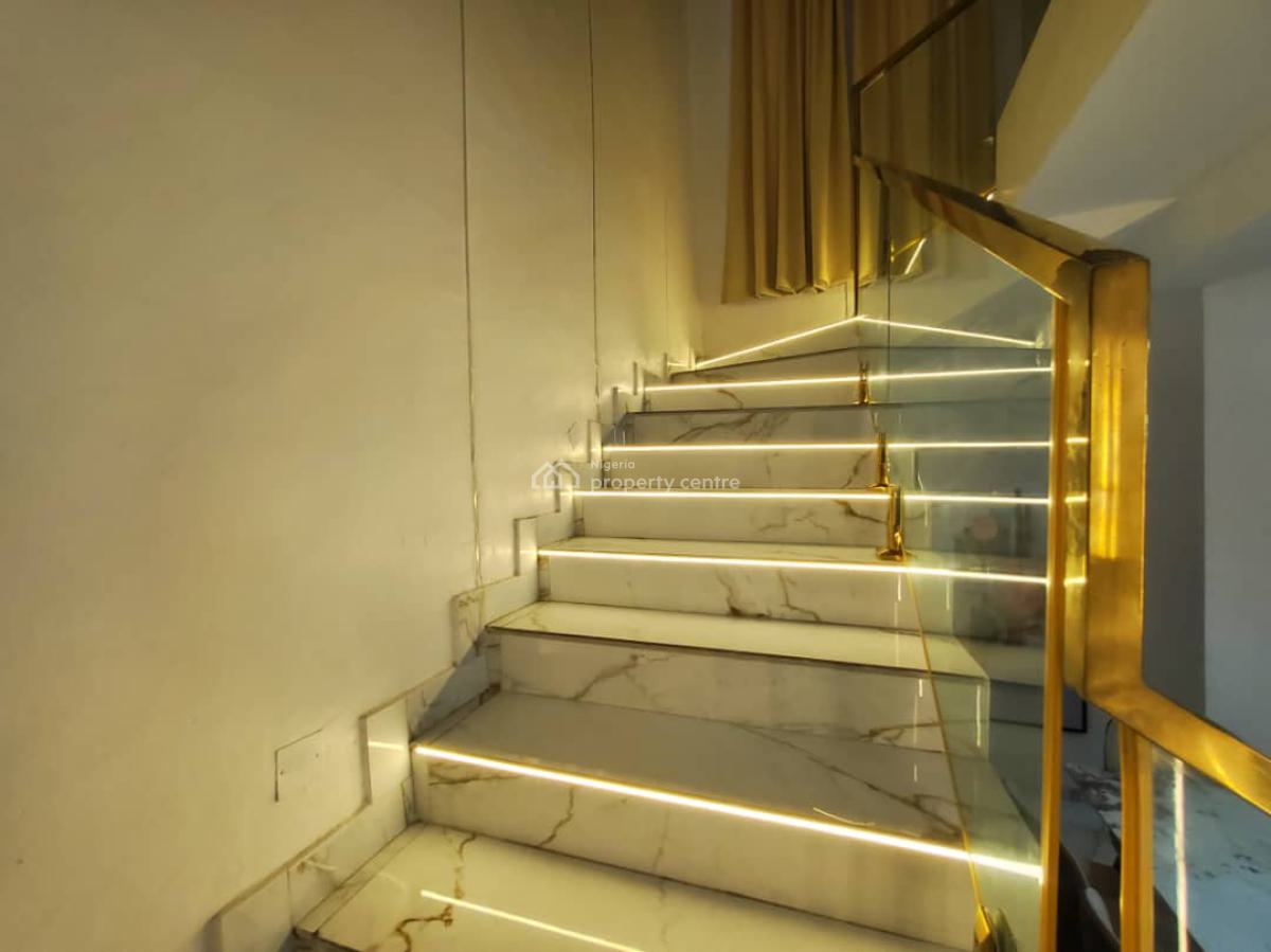 Luxury Furnished 4bedroom Terrace Duplex with Modern Amenities, Off Gbangbaba, Ikate Elegushi, Lekki, Lagos, House for Rent