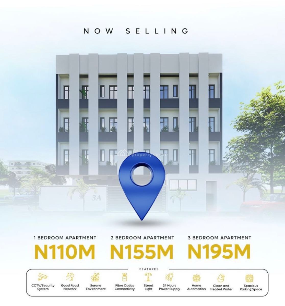 3-bedroom Apartment with Modern Finishing and Premium Amenities, Ikate, Lekki, Lagos, Flat / Apartment for Sale