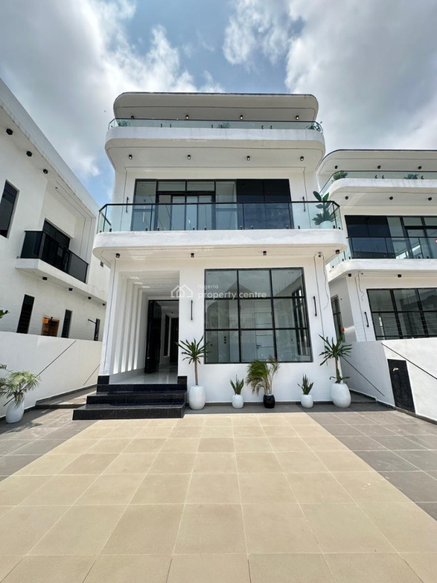 Spacious 5 Bedroom Fully Detached Duplex with Bq, Swimming Pool and Gy, 2nd Toll Gate, Lekki, Lekki, Lagos, Detached Duplex for Sale