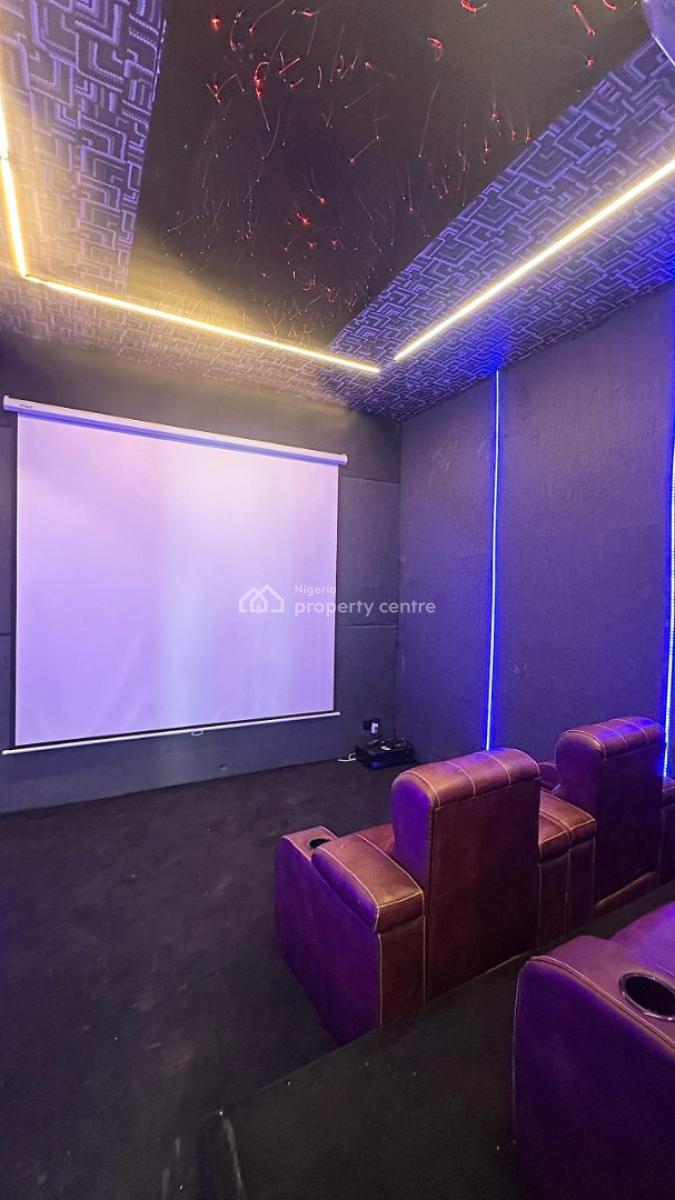 Luxurious 6 Bedroom Detached Duplex W/ Cinema, Gym, Pool Rooftop, Bq, Chevron Drive, Lekki, Lagos, Detached Duplex for Sale