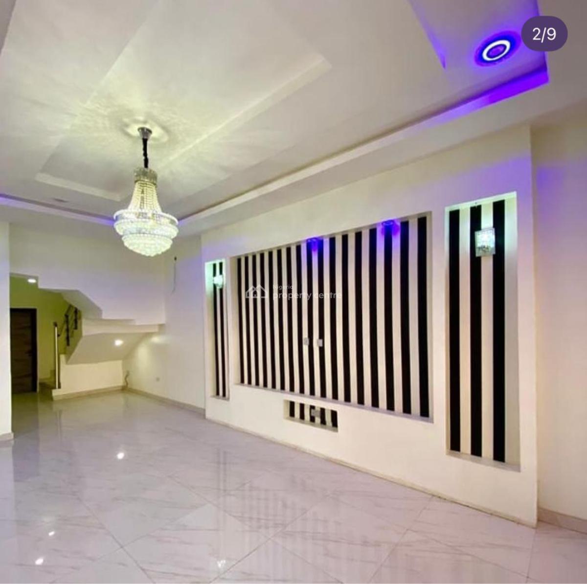 a Luxury 4 Bedrooms Semi Detached Duplex with Bq, Ikota Lekki, Ikota, Lekki, Lagos, Flat / Apartment for Rent