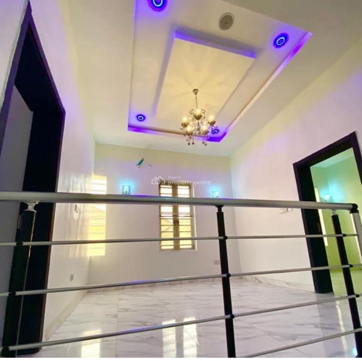 a Luxury 4 Bedrooms Semi Detached Duplex with Bq, Ikota Lekki, Ikota, Lekki, Lagos, Flat / Apartment for Rent