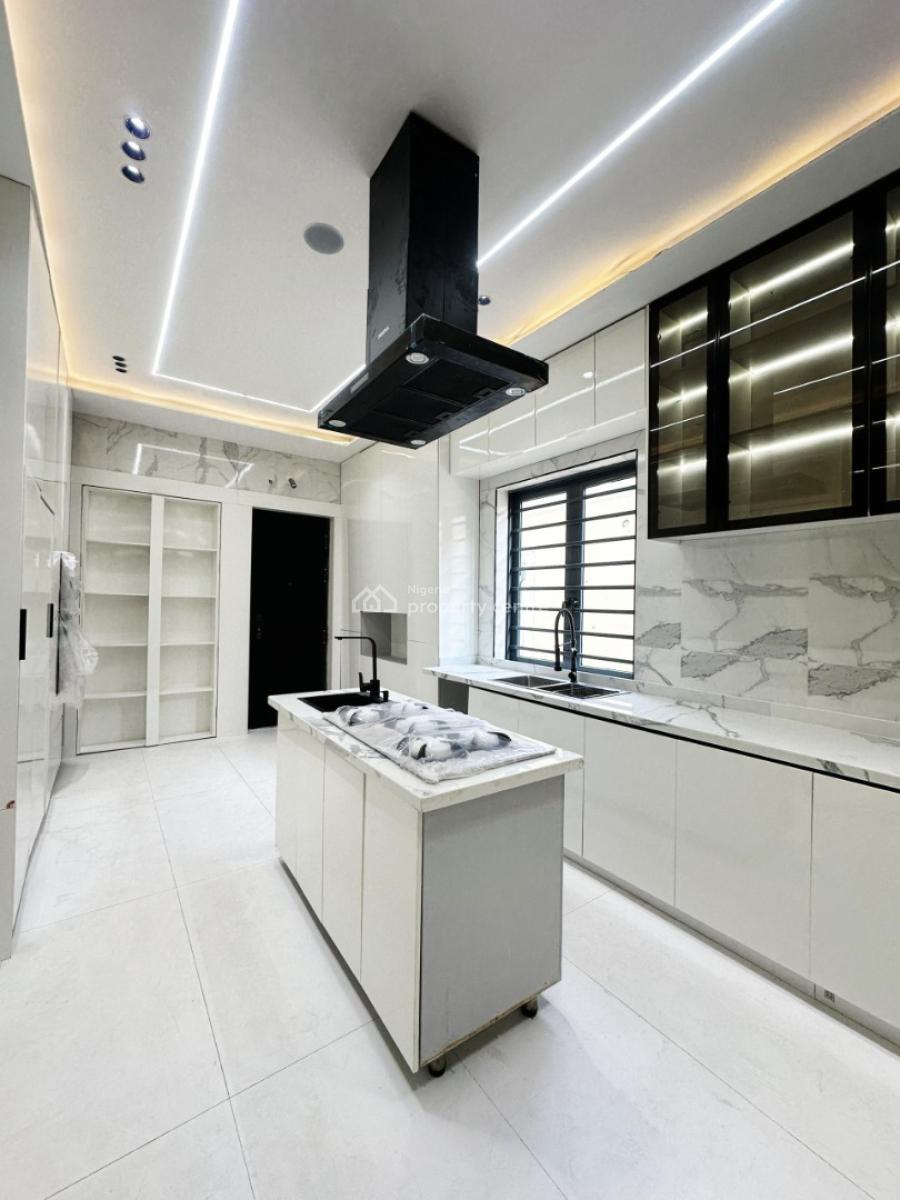 Breathtaking 6 Bedroom Fully Detached Duplex with Swimming Pool and Bq, Chevron, Lekki, Lagos, Detached Duplex for Sale