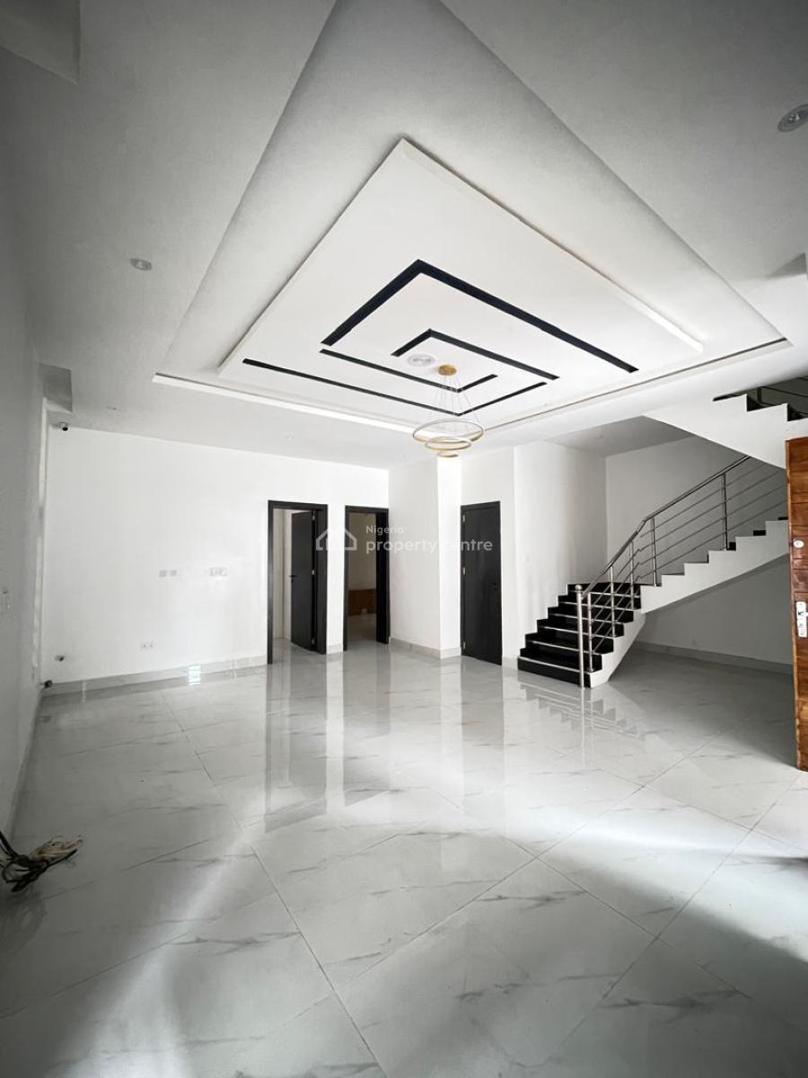 Beautifully Built 4 Bedroom Fully Detached Duplex with a Room Bq, Chevron, Lekki, Lagos, Detached Duplex for Sale