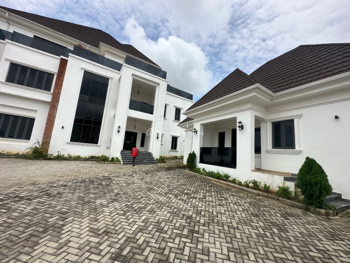 Luxury 7bedroom Detached Duplex with 2bedroom Guest Chalet and Bq, After Amaka Plaza, Guzape District, Abuja, Detached Duplex for Sale