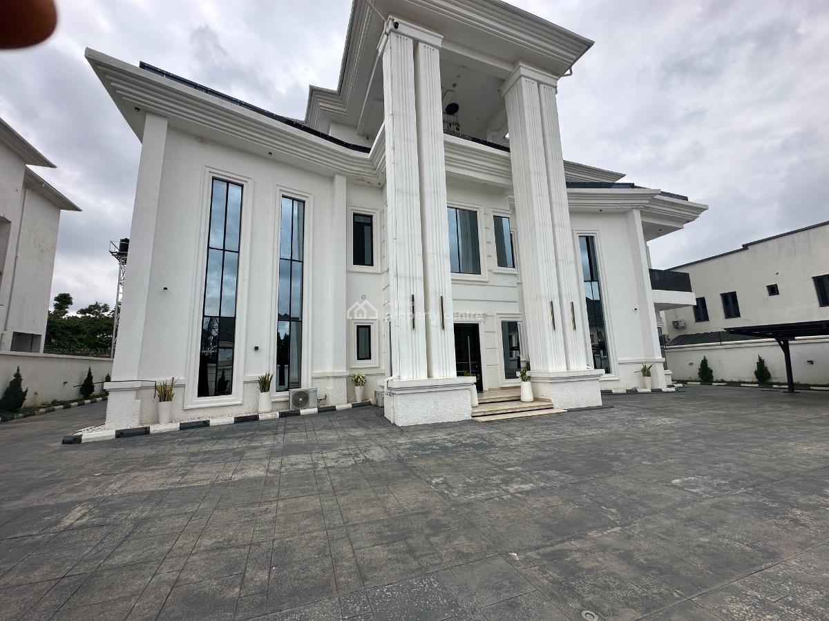 Brand New 7bedroom Duplex with Pool, Elevator, After Nnpc Fuel Station, Guzape District, Abuja, Detached Duplex for Sale