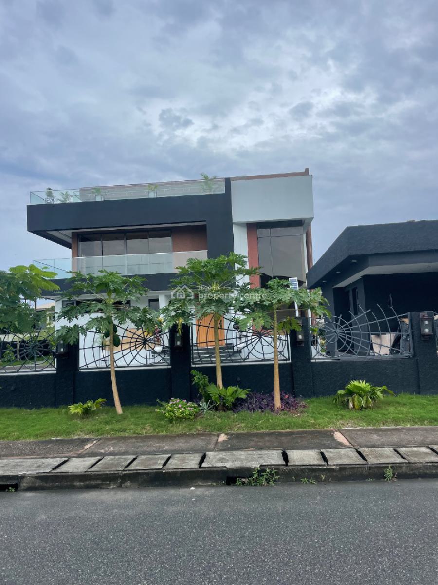 Exclusive 5bedroom Fully Detached Duplex with Bq, Elevator, Royal Garden Estate, Ajah, Lagos, Detached Duplex for Sale