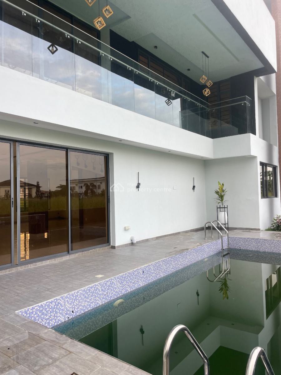 Exclusive 5bedroom Fully Detached Duplex with Bq, Elevator, Royal Garden Estate, Ajah, Lagos, Detached Duplex for Sale