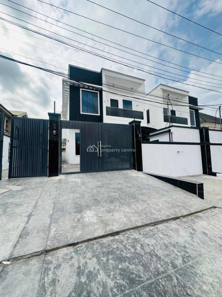 Newly Built 5 Bedroom Fully Detached Duplex with a Room Bq, Omole Phase 2, Ikeja, Lagos, Detached Duplex for Sale