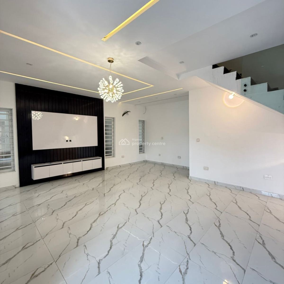 Newly Built 3 Bedroom Semi-detach Duplex with Ba, in The Private Area, Ajah, Ajah, Lagos, Semi-detached Duplex for Sale