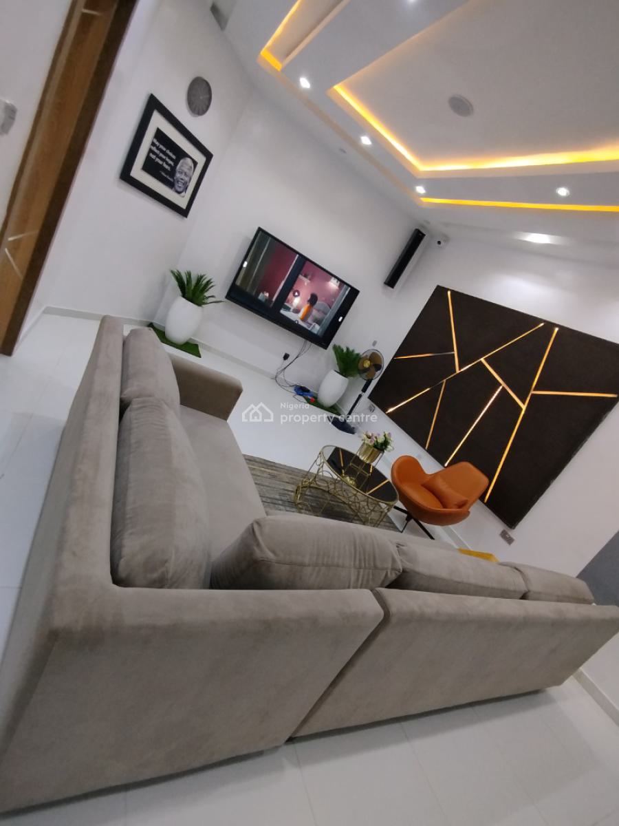 Beautiful Modern 4 Bedrooms Self Compound Duplex with Ps5 & Balcony, Off Isaac John Street, Ikeja Gra, Ikeja, Lagos, House Short Let