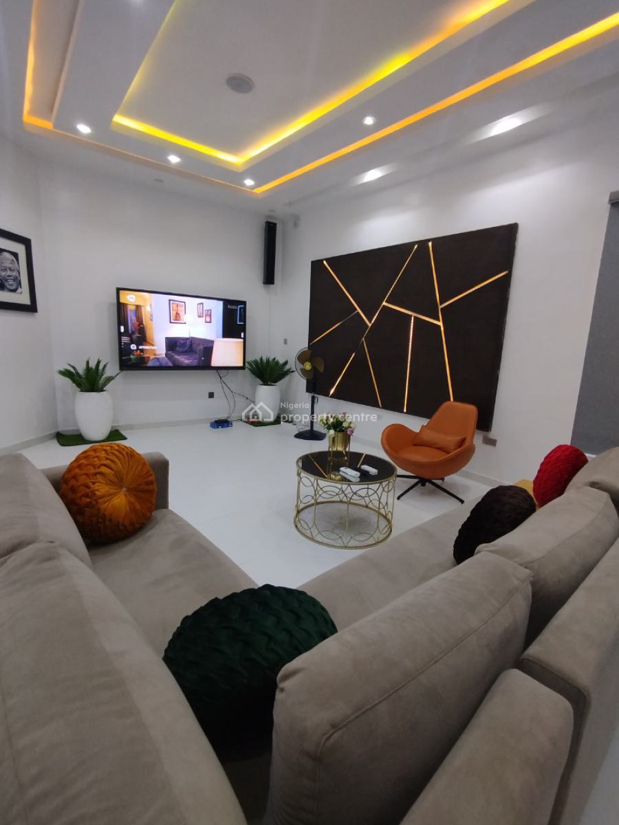 Modern 4 Br Self Compound Duplex with 2 Sitting Rooms & 2 Balconies, Off Isaac John Street, Ikeja Gra, Ikeja, Lagos, House Short Let