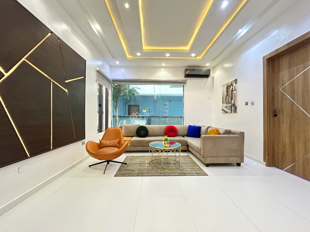 Modern 4 Bedrooms Self Compound with Snooker,dart & Balconies, Off Isaac John Street, Ikeja Gra, Ikeja, Lagos, House Short Let