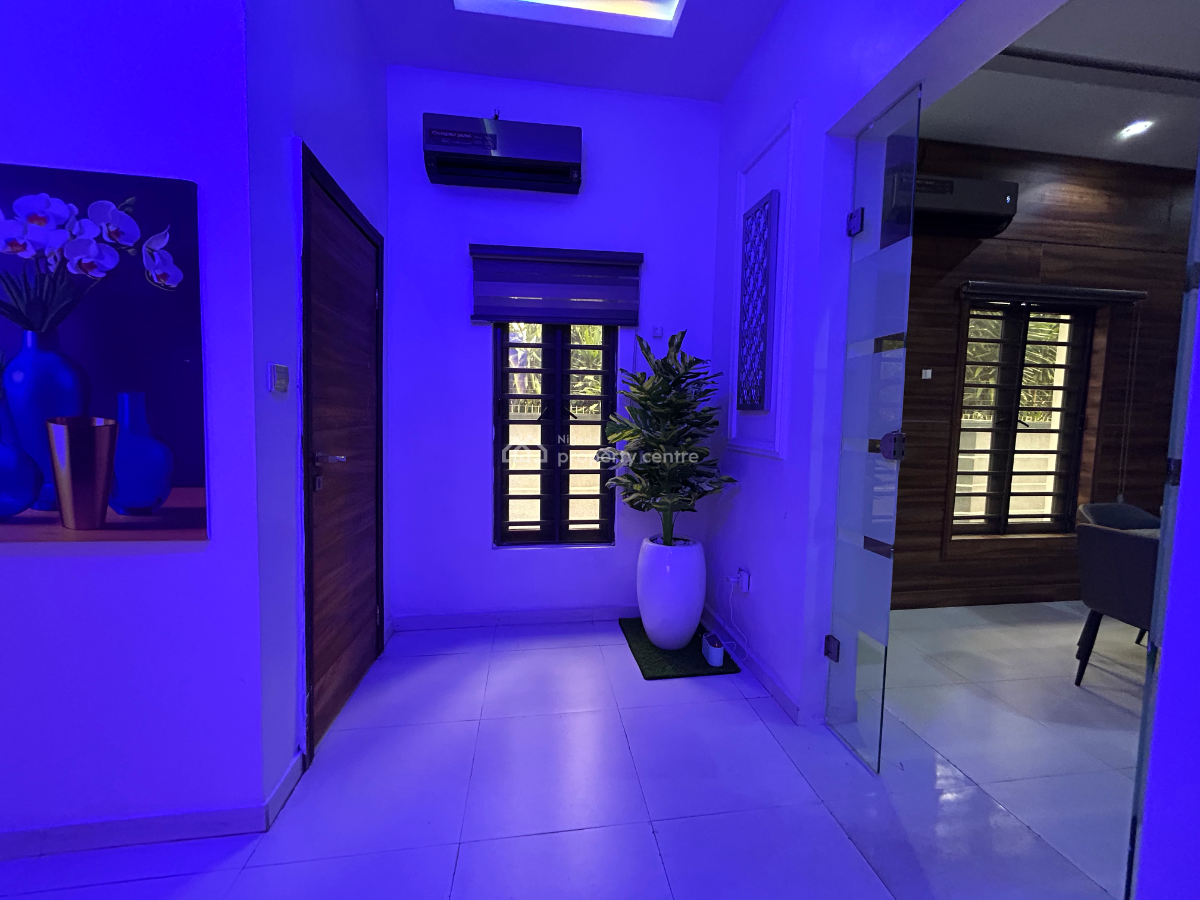Modern 4 Bedrooms Self Compound with Snooker,dart & Balconies, Off Isaac John Street, Ikeja Gra, Ikeja, Lagos, House Short Let