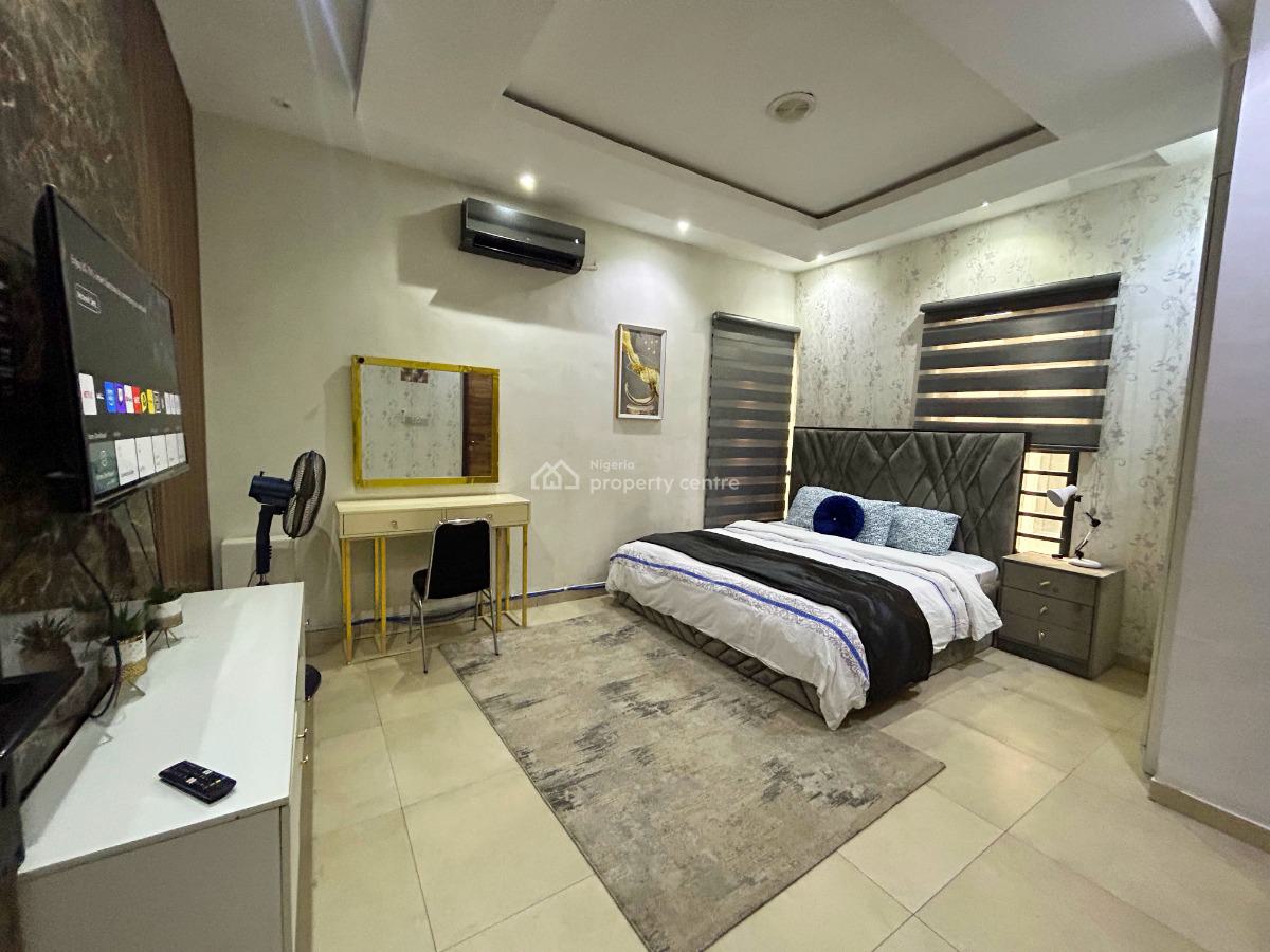 Modern 4 Bedrooms Self Compound with Snooker,dart & Balconies, Off Isaac John Street, Ikeja Gra, Ikeja, Lagos, House Short Let