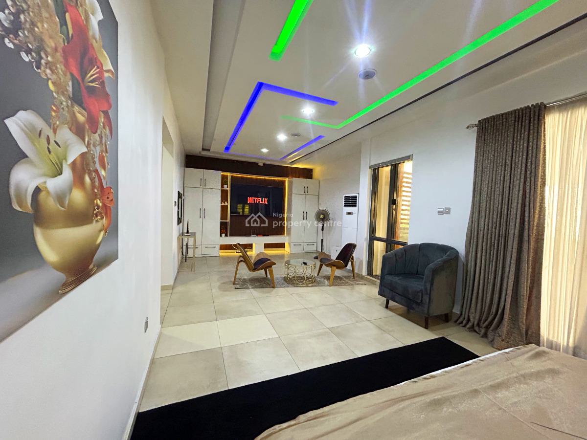 Modern 4 Bedrooms Self Compound with Snooker,dart & Balconies, Off Isaac John Street, Ikeja Gra, Ikeja, Lagos, House Short Let
