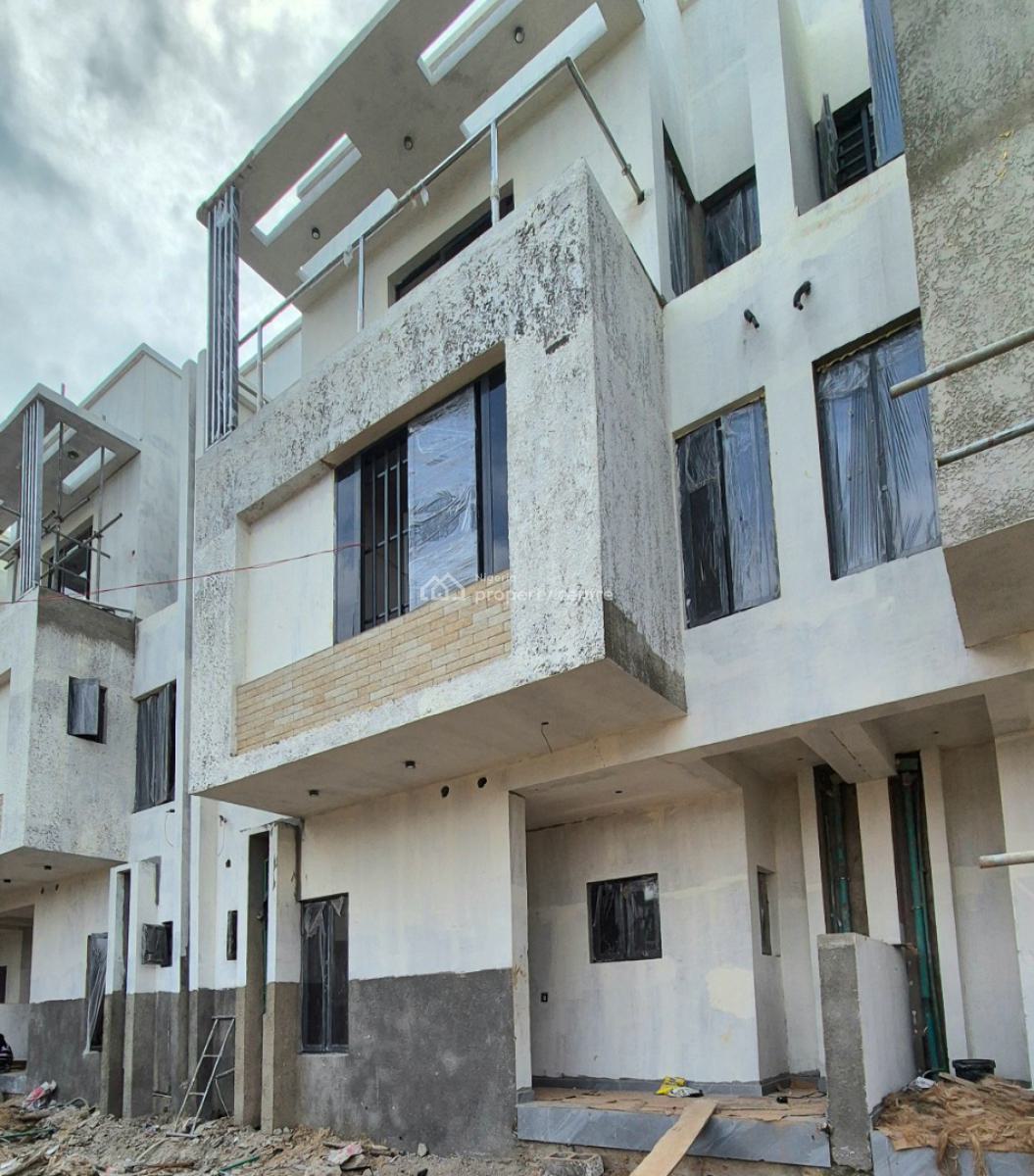 Exquisitely Built & Well Finished 4 Bedroom Terrace, with Sw/p, Bq, Off Issac John Street Gra Keja, Ikeja Gra, Ikeja, Lagos, Terraced Duplex for Sale