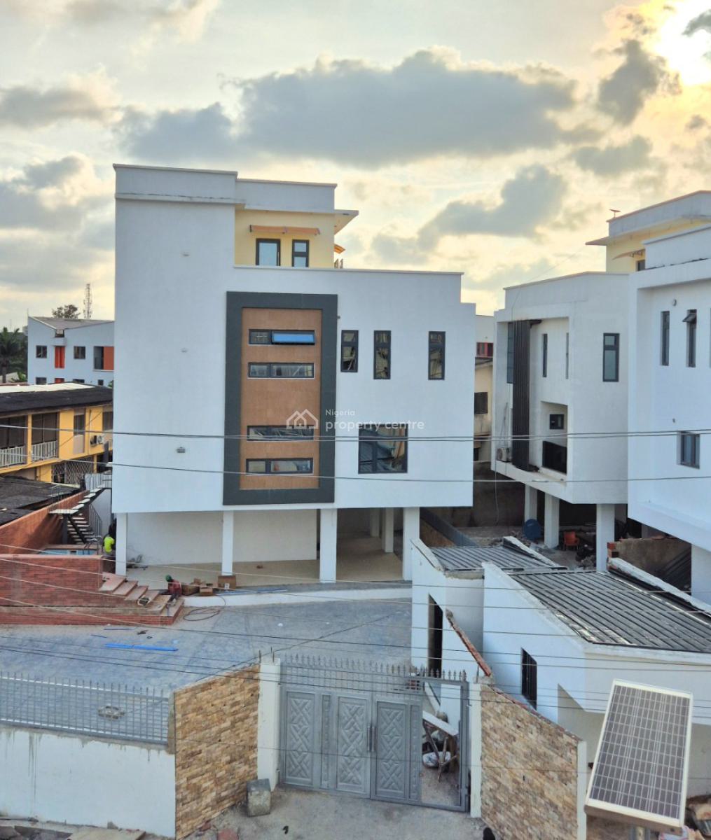 Exquisitely Built & Well Finished 5 Bedroom Detached Duplex, Sw/p & Bq, Within a Gated Estate with Access Control System in Maryland Lagos, Maryland, Lagos, Detached Duplex for Sale