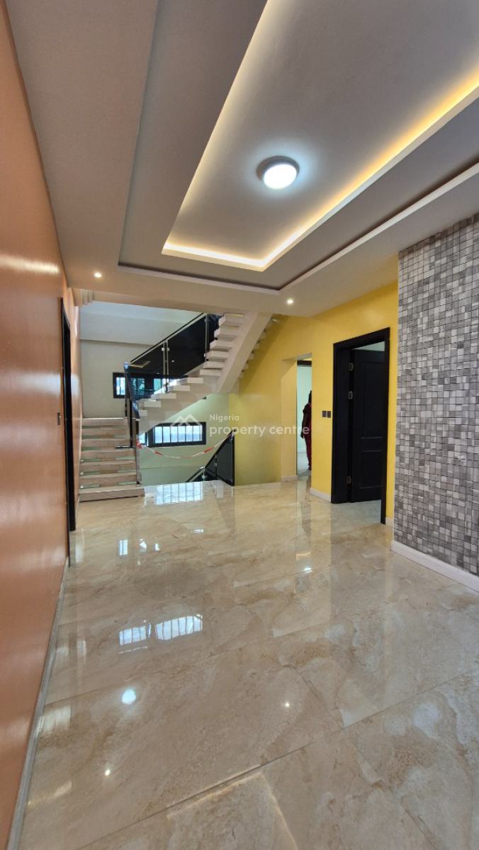 Exquisitely Built & Well Finished 5 Bedroom Detached Duplex, Sw/p & Bq, Within a Gated Estate with Access Control System in Maryland Lagos, Maryland, Lagos, Detached Duplex for Sale