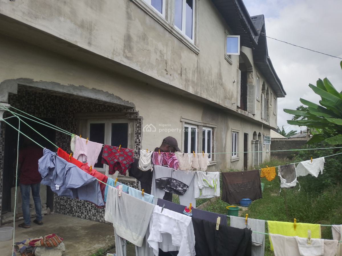 4 Bedroom Duplex with 2 Bq, L.f.i Estate Off Bayeku Road, Igbogbo, Ikorodu, Lagos, Detached Duplex for Sale