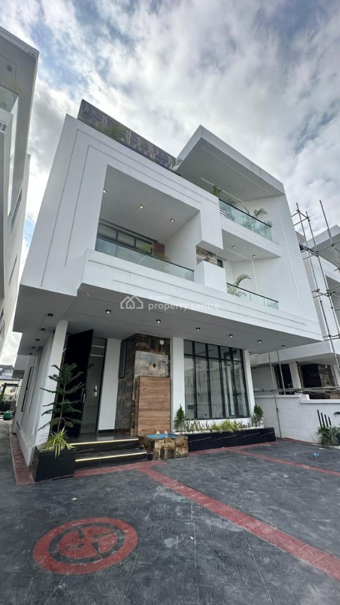 a Luxurious Styled Fully Automated Detached Duplex with Bq, Pool, Gym, Chevron Lekki Lagos, Lekki, Lagos, Detached Duplex for Sale