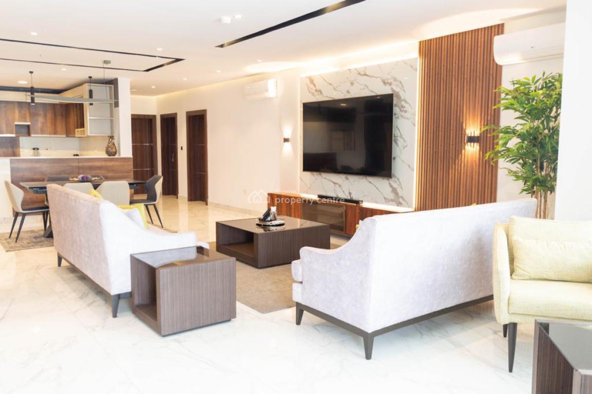 Nicely Furnished 3 Bedroom Apartment, Lekki Phase 1, Lekki, Lagos, Flat / Apartment Short Let