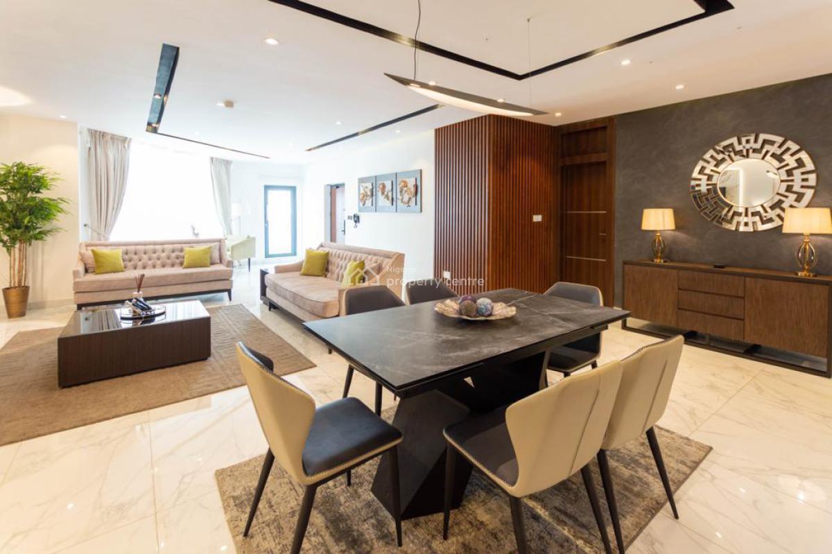 Nicely Furnished 3 Bedroom Apartment, Lekki Phase 1, Lekki, Lagos, Flat / Apartment Short Let