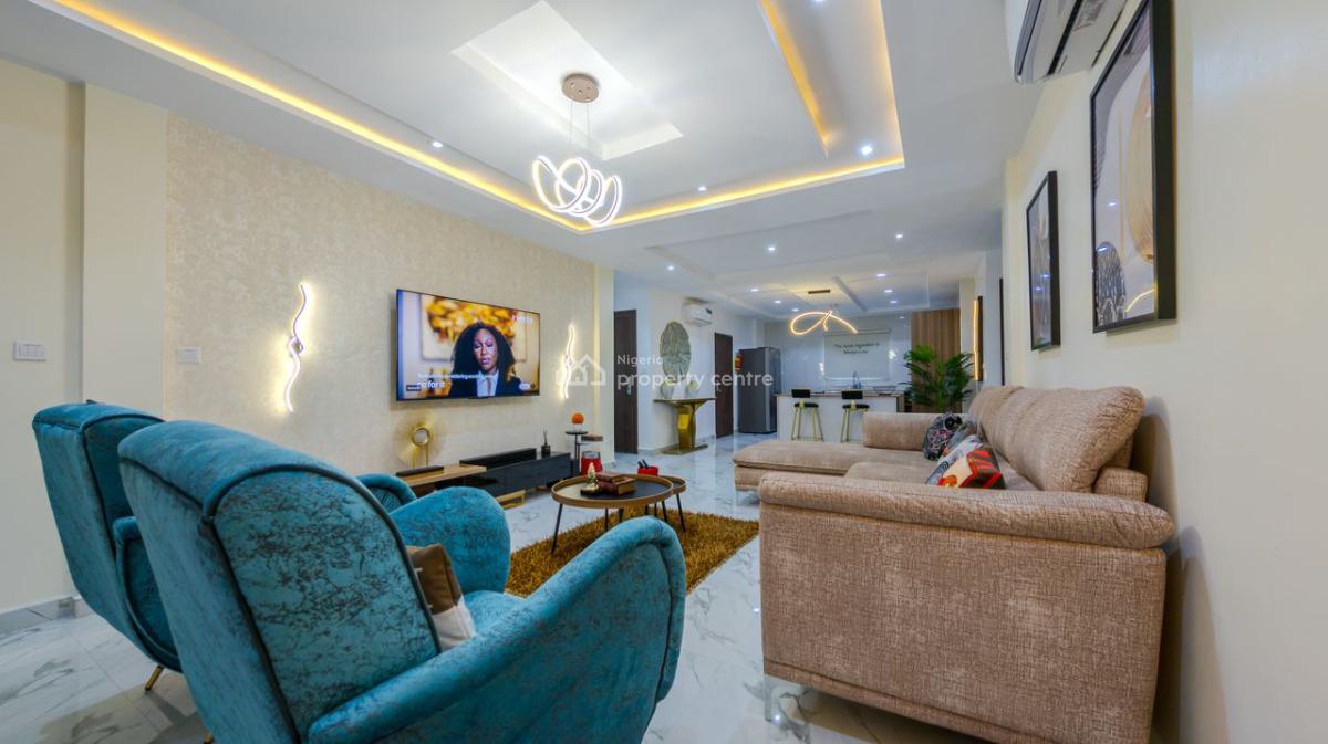 Nicely Furnished 2 Bedroom Apartment, Osapa, Lekki, Lagos, Flat / Apartment Short Let