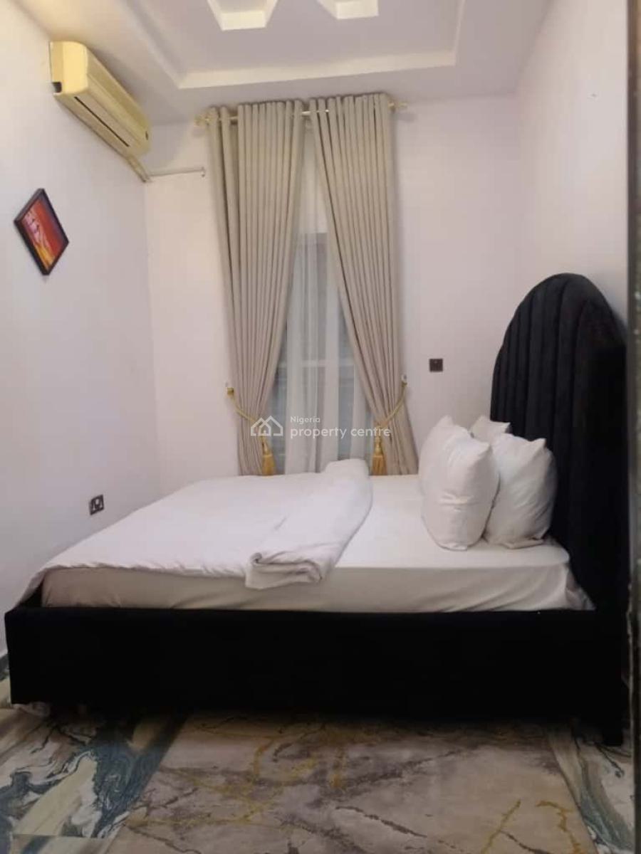 Fully Furnished Mini Flat (one Bedroom Apartment), Gated and Secured Estate Off Shoprite Road, Osapa, Osapa, Lekki, Lagos, Mini Flat (room and Parlour) for Rent