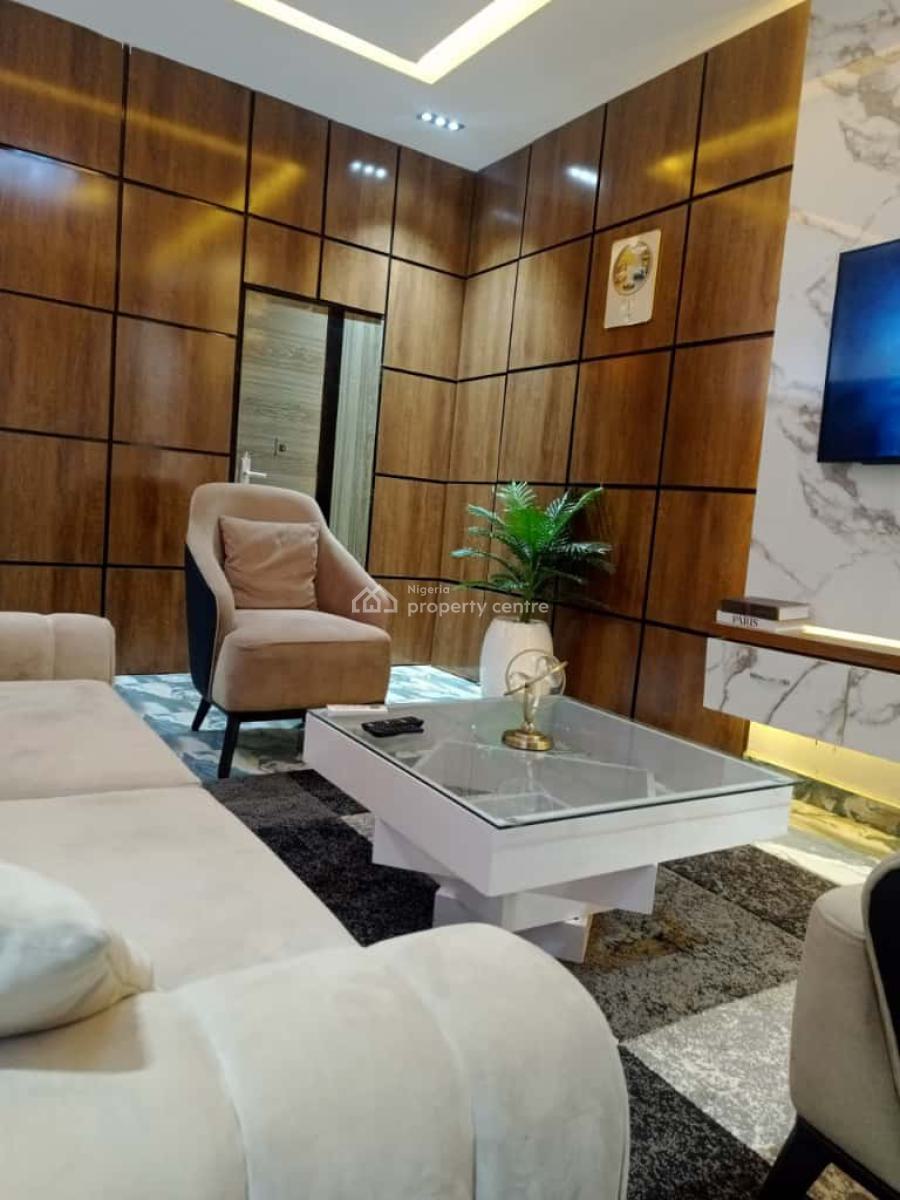 Fully Furnished Mini Flat (one Bedroom Apartment), Gated and Secured Estate Off Shoprite Road, Osapa, Osapa, Lekki, Lagos, Mini Flat (room and Parlour) for Rent
