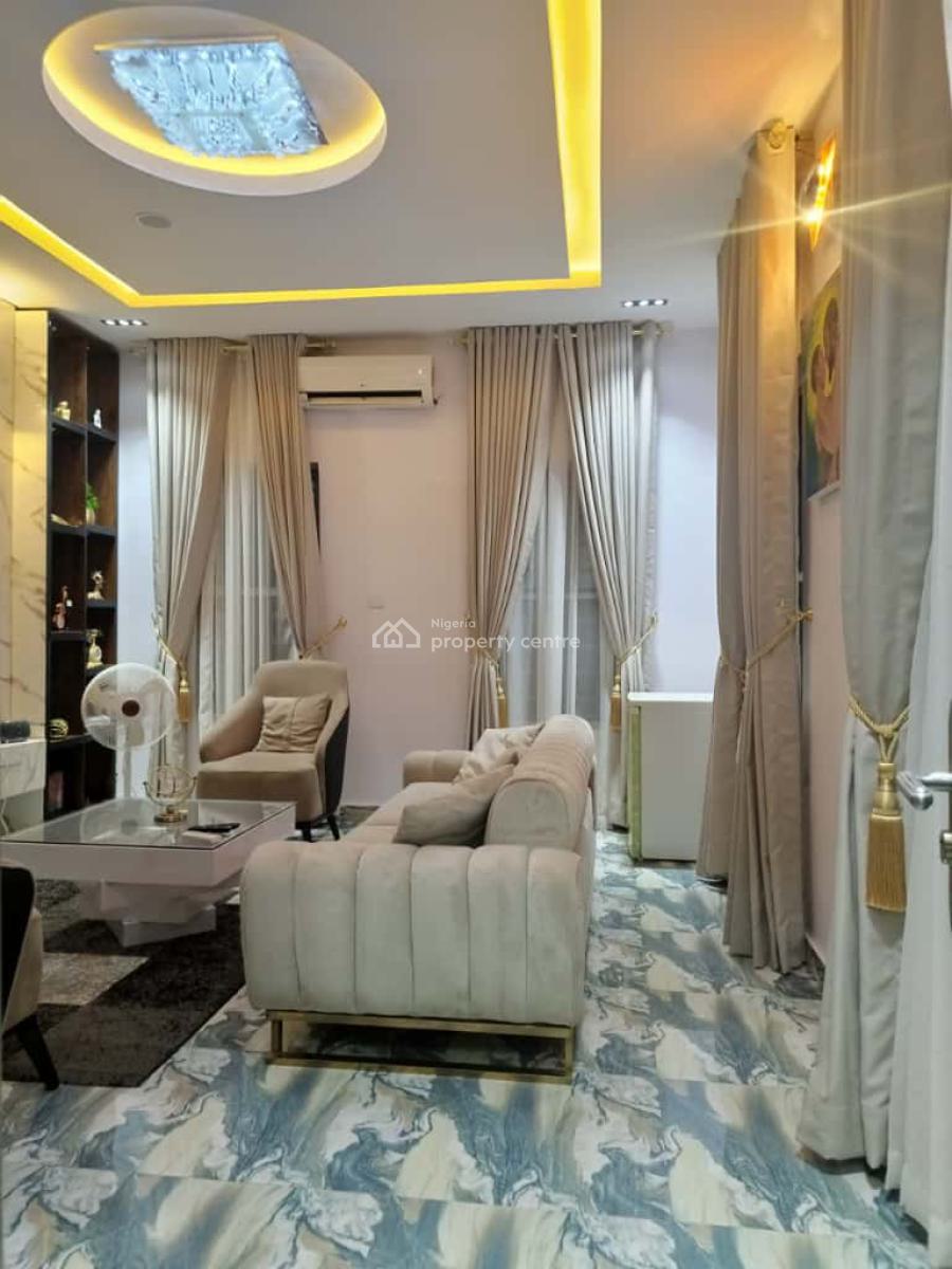 Fully Furnished Mini Flat (one Bedroom Apartment), Gated and Secured Estate Off Shoprite Road, Osapa, Osapa, Lekki, Lagos, Mini Flat (room and Parlour) for Rent