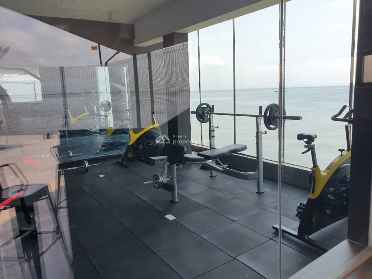 Waterfront Serviced 3 Bedroom Maisonette, Banana Island, Ikoyi, Lagos, Flat / Apartment for Rent