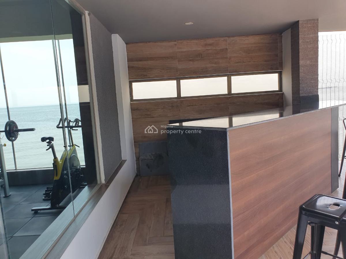 Waterfront Serviced 3 Bedroom Maisonette, Banana Island, Ikoyi, Lagos, Flat / Apartment for Rent