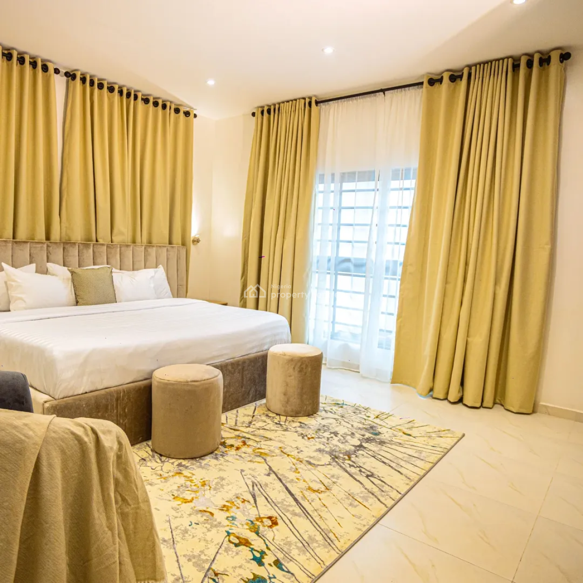 1219 Luxury 3 Bedroom Apartment, Adeniyi Jones, Ikeja, Lagos, Flat / Apartment Short Let