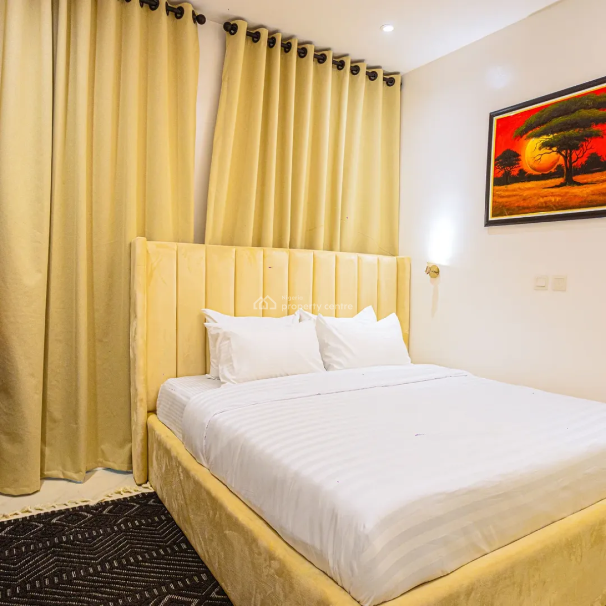 1219 Luxury 3 Bedroom Apartment, Adeniyi Jones, Ikeja, Lagos, Flat / Apartment Short Let