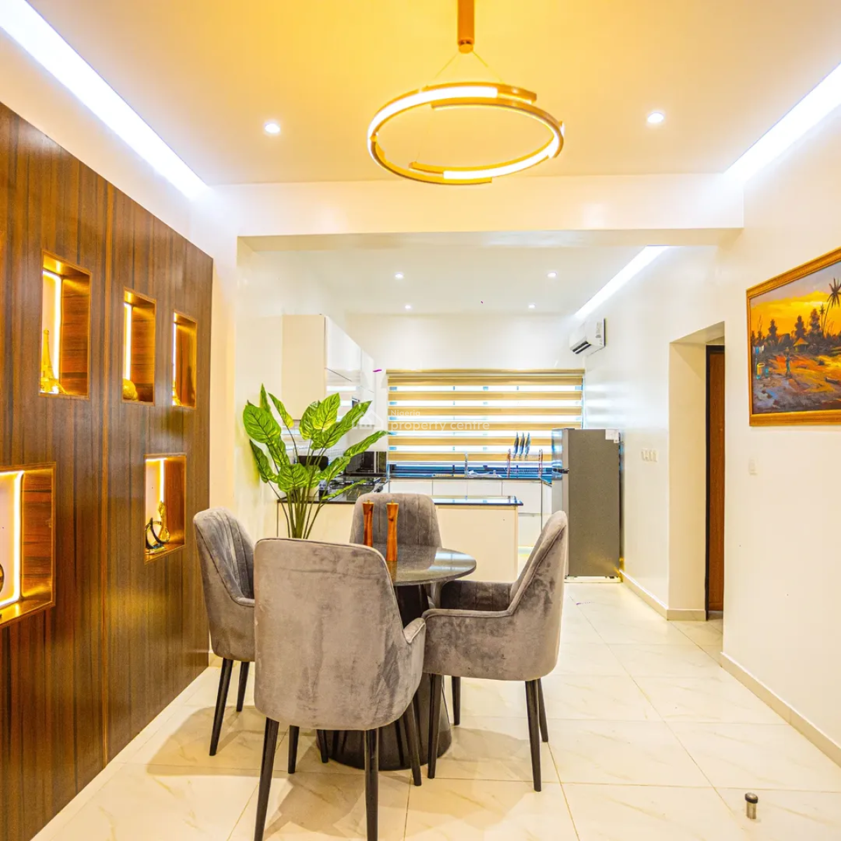 1219 Luxury 3 Bedroom Apartment, Adeniyi Jones, Ikeja, Lagos, Flat / Apartment Short Let