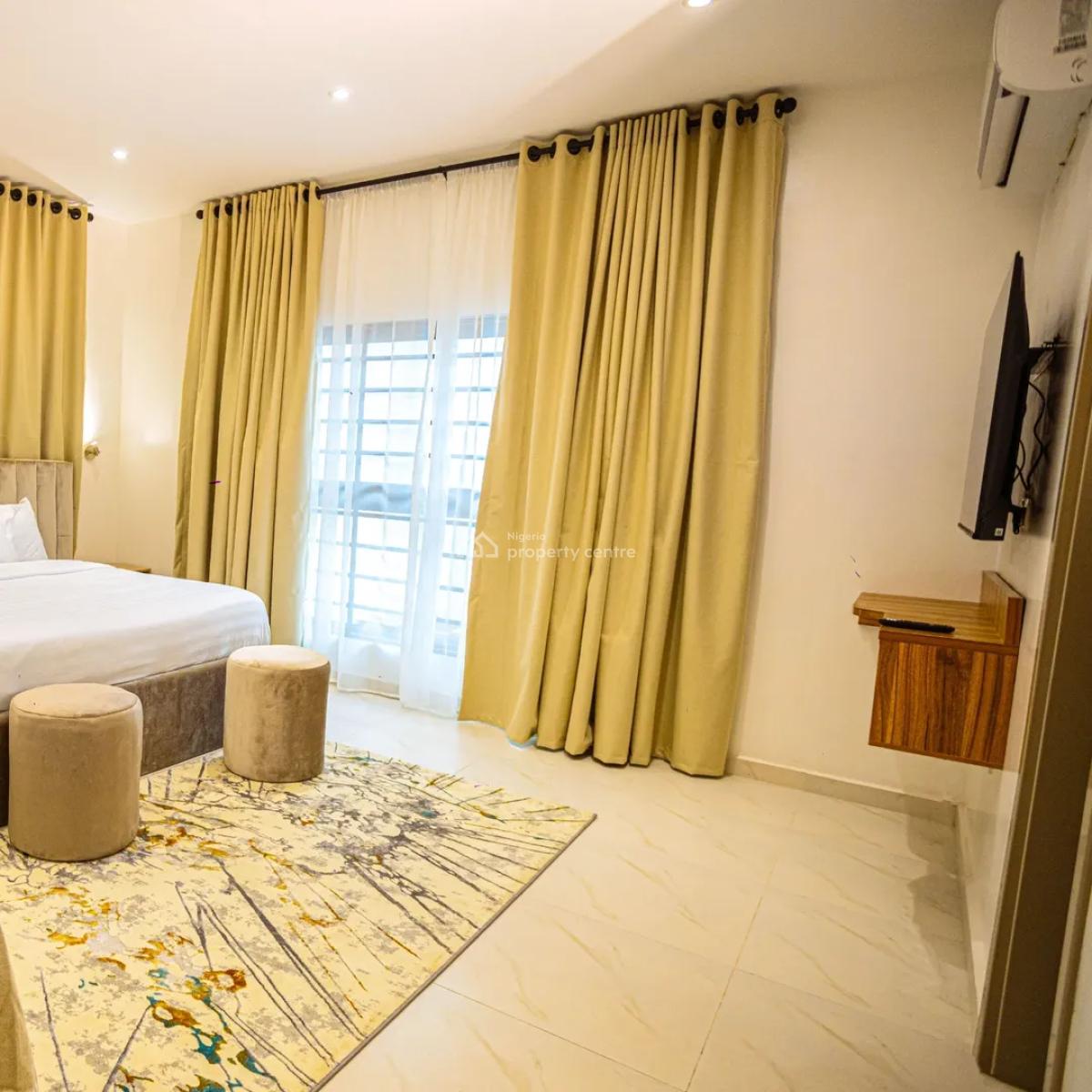 1219 Luxury 3 Bedroom Apartment, Adeniyi Jones, Ikeja, Lagos, Flat / Apartment Short Let