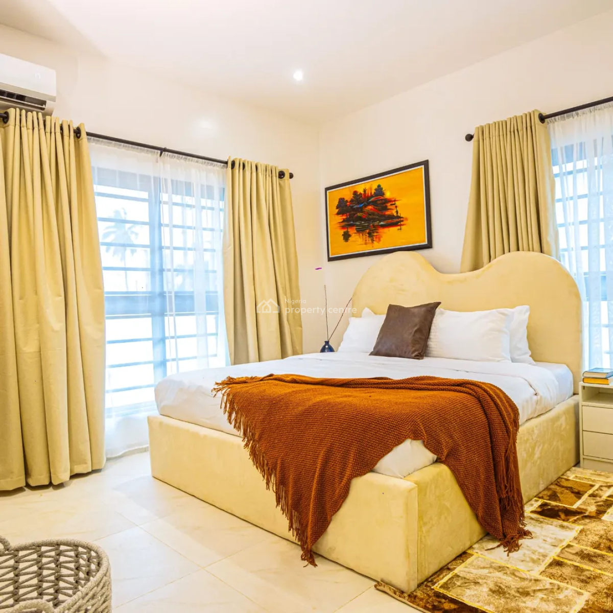 1219 Luxury 3 Bedroom Apartment, Adeniyi Jones, Ikeja, Lagos, Flat / Apartment Short Let
