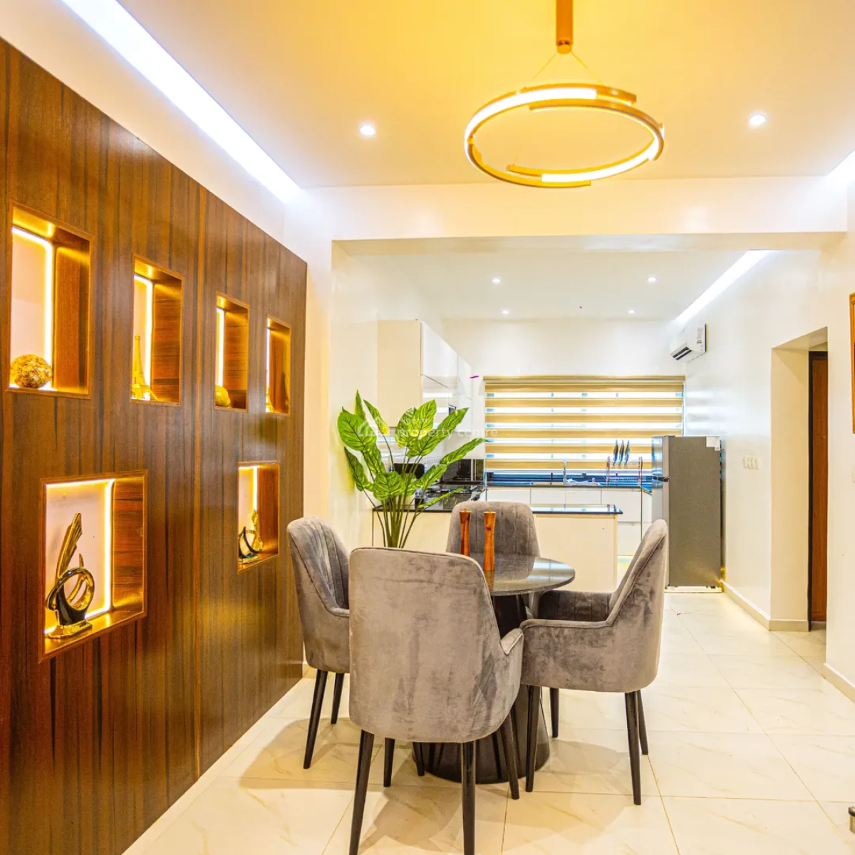 1219 Luxury 3 Bedroom Apartment, Adeniyi Jones, Ikeja, Lagos, Flat / Apartment Short Let
