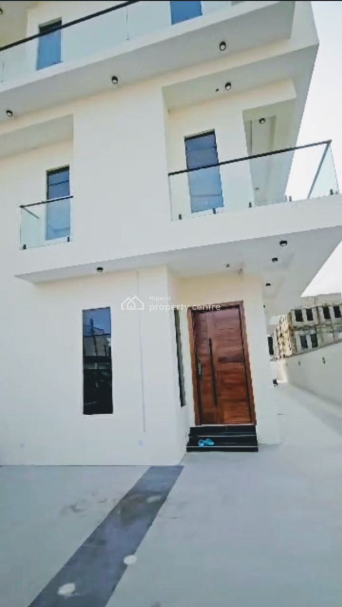 Luxury Massive Clean Contemporary 2 Bedroom Apartment Upstairs, Sangotedo Lekki, Sangotedo, Ajah, Lagos, House for Rent