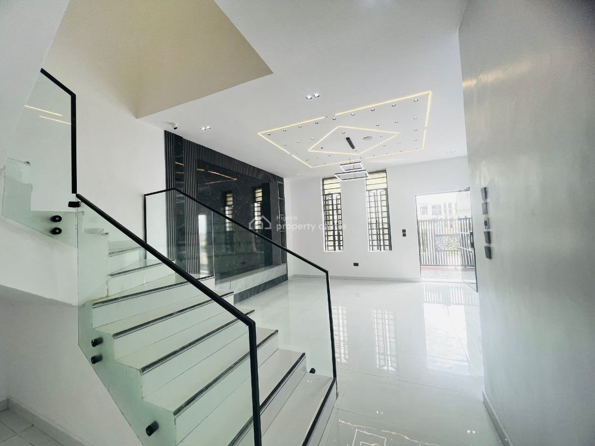 4 Bedroom Semi Detached Duplex with Bq, Lekki Palm City, Lekki, Lagos, House for Sale