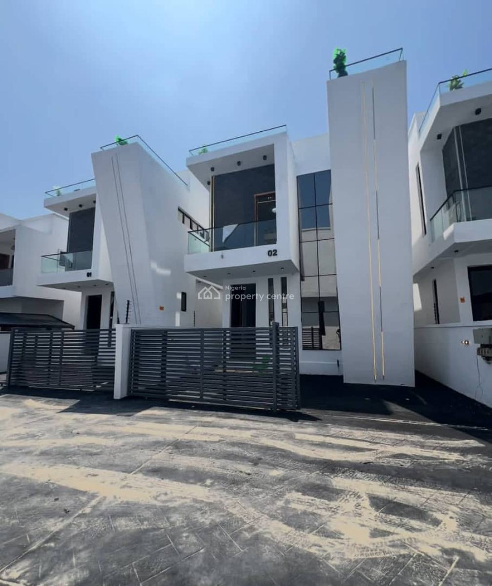 Self Service 4bedroom Detached Duplex with Bq, Ikota, Lekki, Lagos, House for Rent