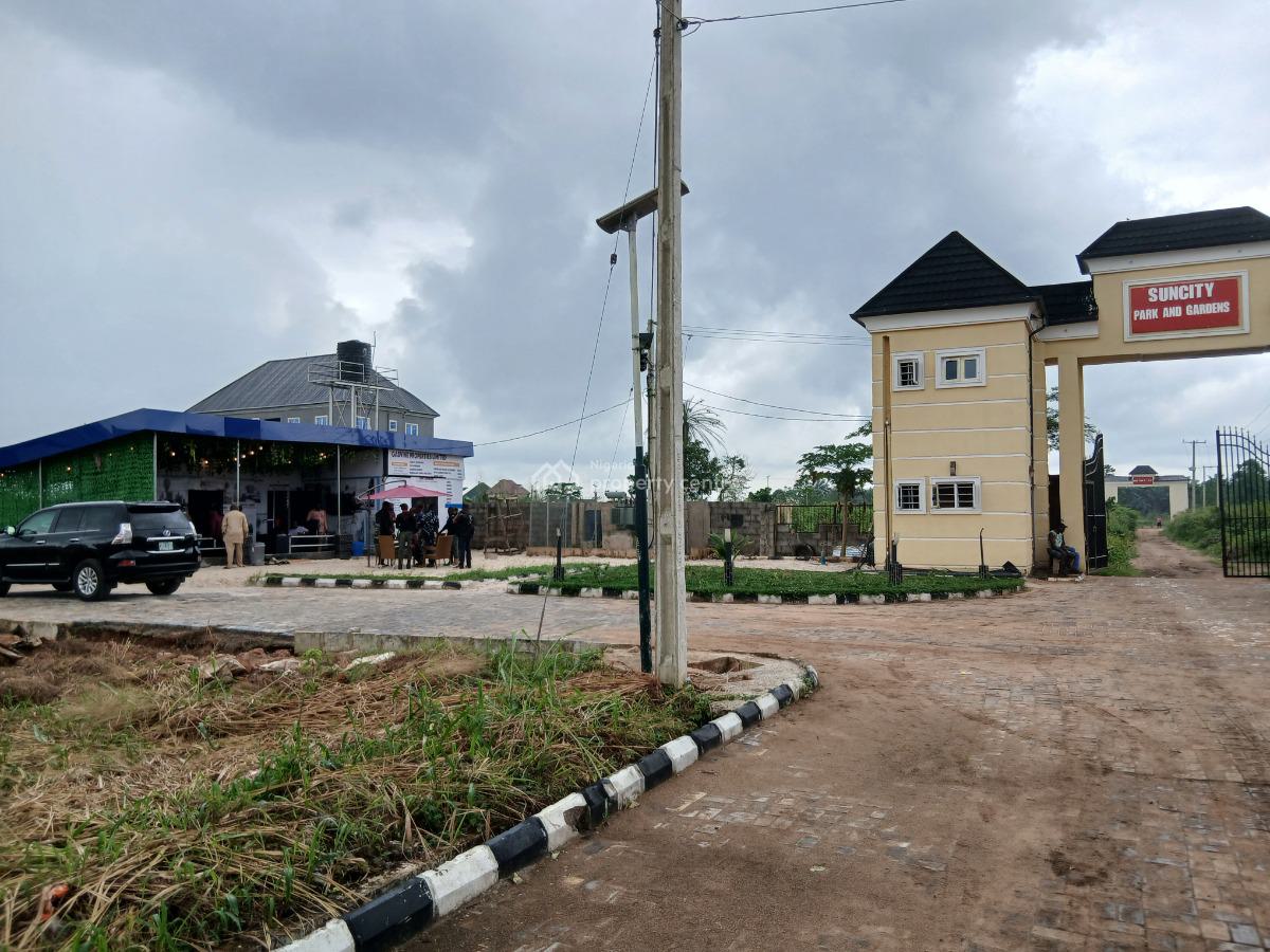 Suncity Park and Gardens Estate Phase 1, Suncity Estate Along E Park Farm Avu, Avu, Owerri West, Imo, Residential Land for Sale