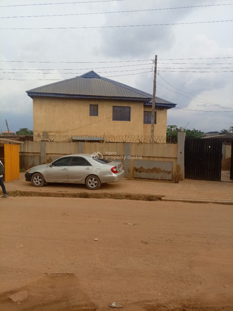 4 Flats of 3 Bedrooms Each with 4 Toilets Facing Main Street Road, Yawiri Road, Akobo, Ibadan, Oyo, Block of Flats for Sale