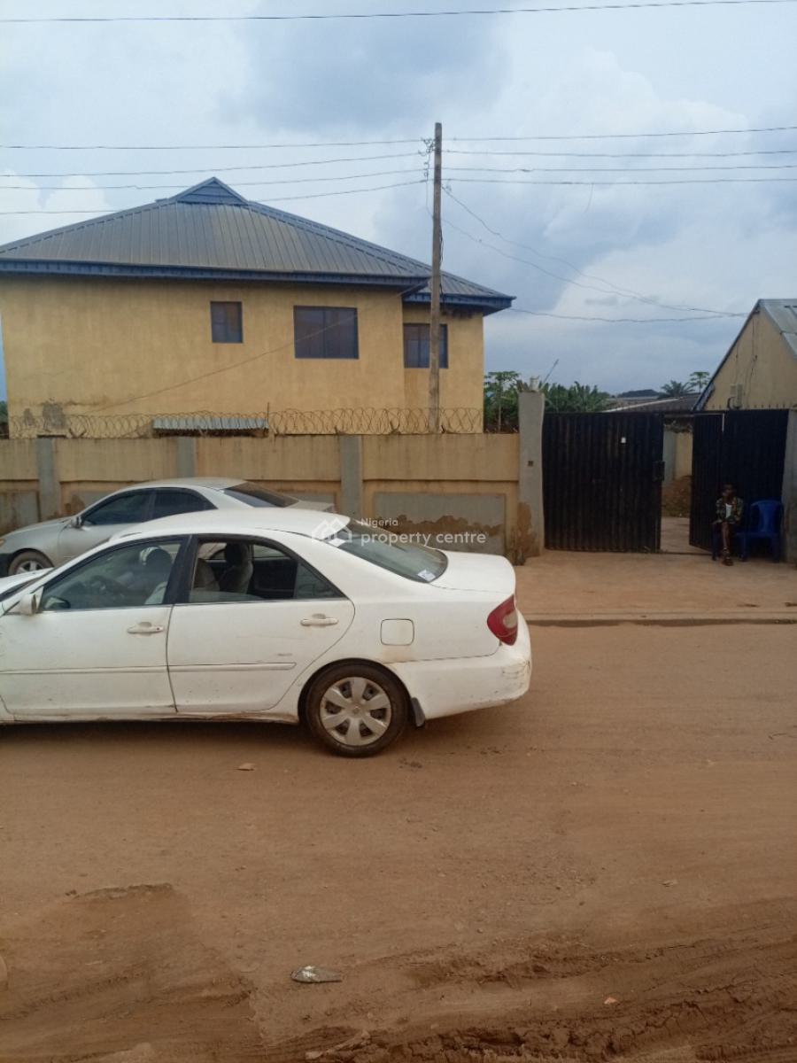 4 Flats of 3 Bedrooms Each with 4 Toilets Facing Main Street Road, Yawiri Road, Akobo, Ibadan, Oyo, Block of Flats for Sale