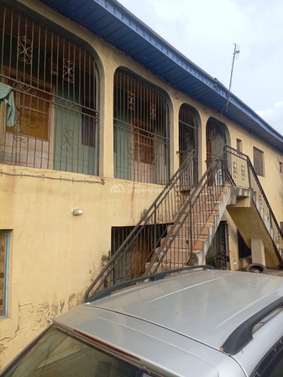 4 Flats of 3 Bedrooms Each with 4 Toilets Facing Main Street Road, Yawiri Road, Akobo, Ibadan, Oyo, Block of Flats for Sale